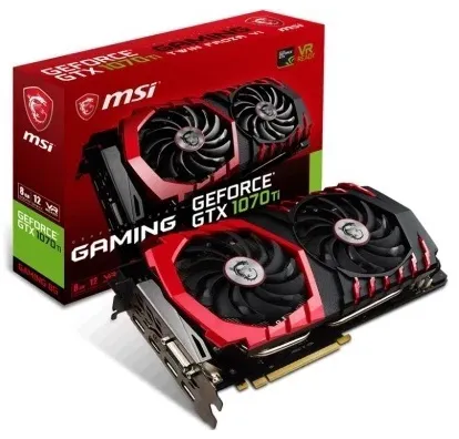 Видеокарта 8 Gb MSI GeForce GTX 1070 Ti GAMING