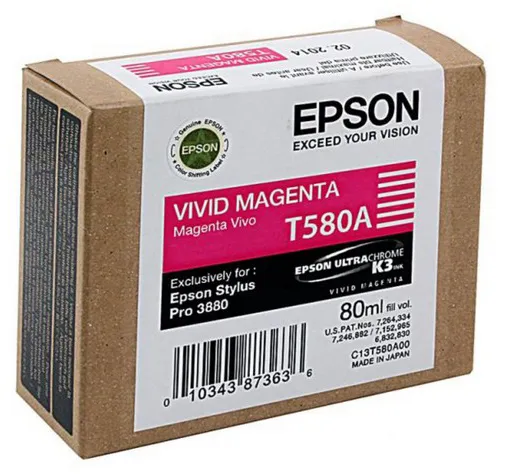 Картридж Epson C13T580A00 SP 3880-80ml Vivid Magenta