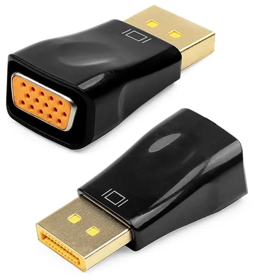 Переходник DisplayPort - VGA Cablexpert A-DPM-VGAF-01, OEM