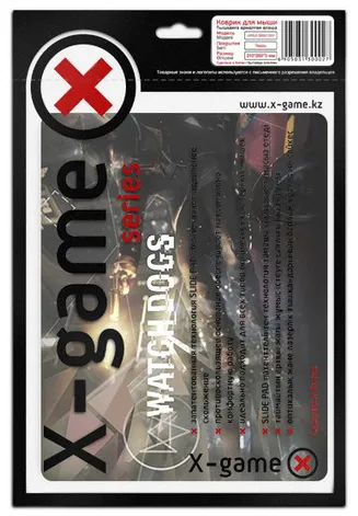 Коврик X-Game WATCH DOGS V1.P