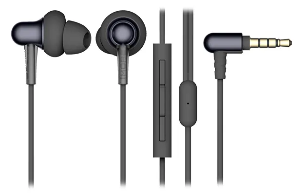 Гарнитура Xiaomi 1MORE Stylish Dual-dynamic Driver In-Ear Headphones E1025 Черный