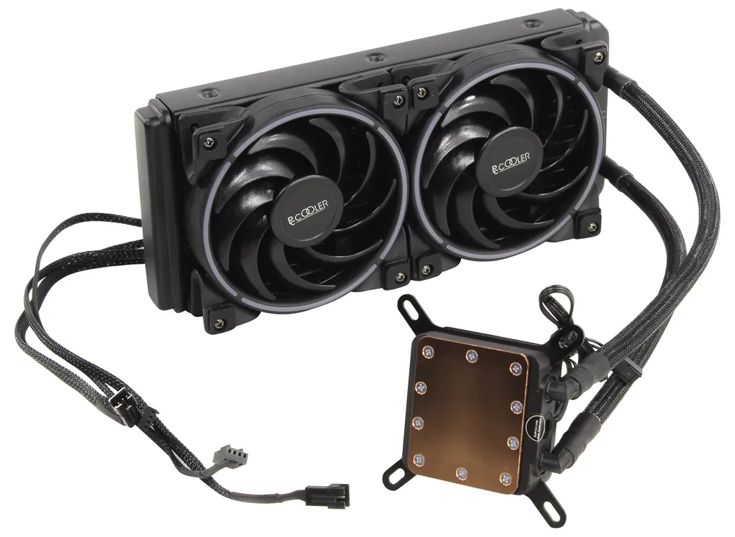 Водяное охлаждение PCCooler AH240C CORONA FRGB