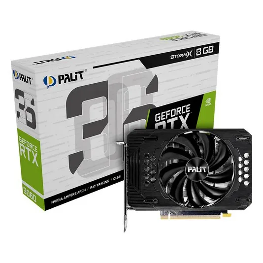 Видеокарта 8 Gb PALIT RTX3060 STORMX 8G NE63060019P1-190AF