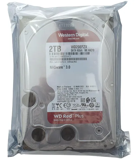 Жесткий диск 2 Tb Western Digital Red WD20EFZX