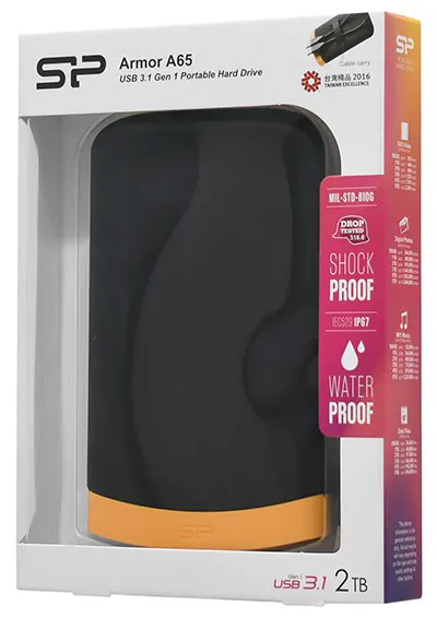 Внешний жесткий диск 2 TB Silicon Power A65 SP020TBPHDA65S3K Black