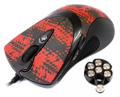 Компьютерная мышь A4tech X7 XL-740K Black