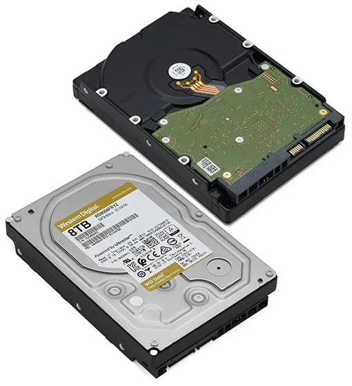 Жесткий диск 8TB WD Gold WD8004FRYZ