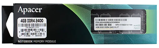 Оперативная память 4 GB Apacer ES.04G2T.LFH