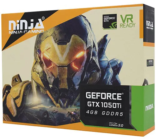 Видеокарта 4 GB Sinotex Ninja GTX 1050Ti NK105TI45F