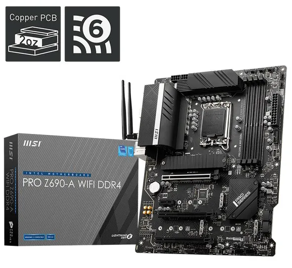 Материнская плата MSI PRO Z690-A WIFI DDR4