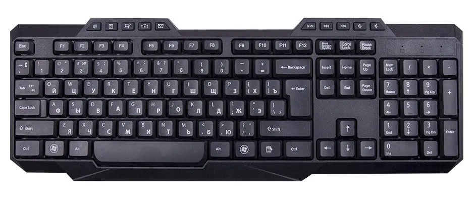 Комплект USB Ritmix RKC-105W black