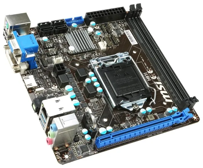 Материнская плата  MSI H81I