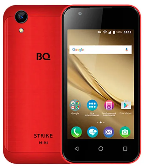 Смартфон BQ-4072 Strike Mini Красный
