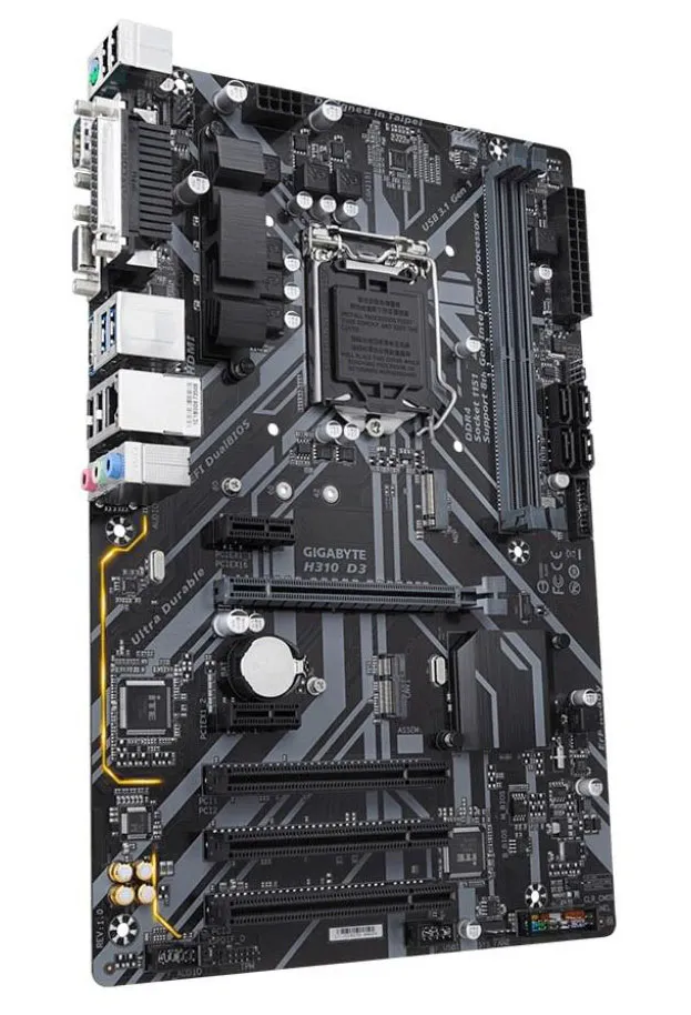 Материнская плата GIGABYTE H310 D3 1.0 GAH310D3-00-G