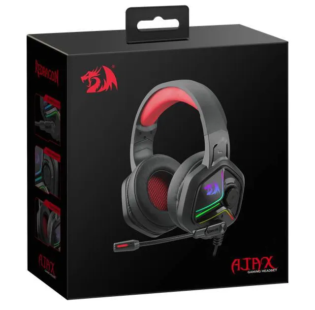 Гарнитура Defender Redragon Ajax black-red