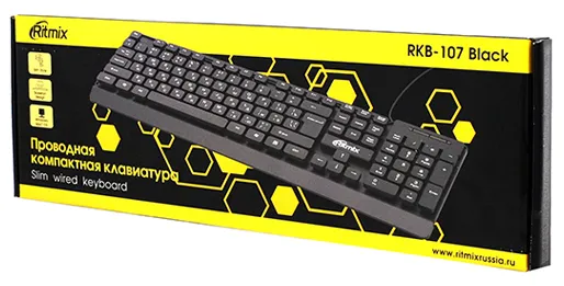 Клавиатура Ritmix RKB-107 black