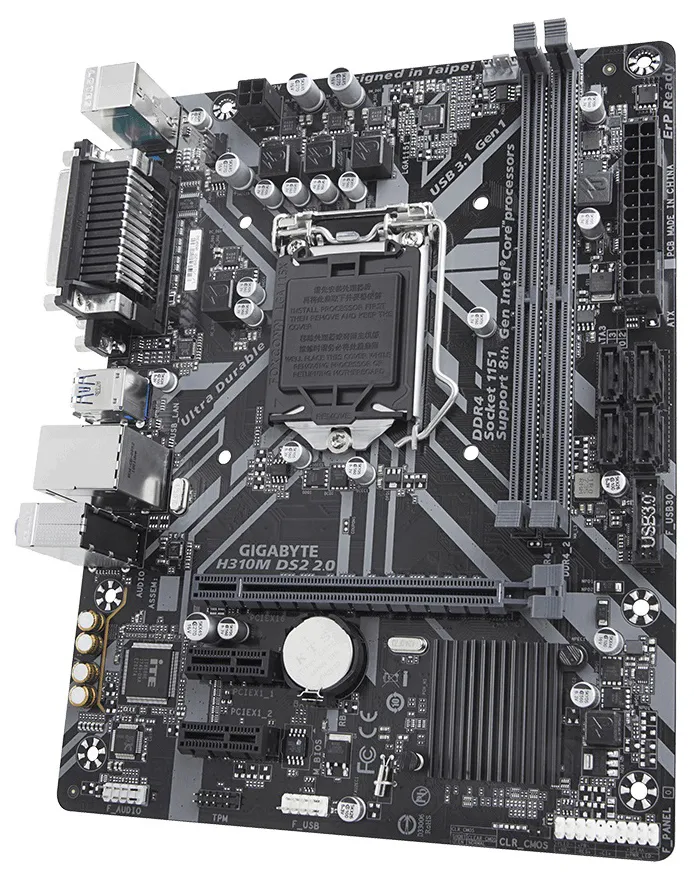 Материнская плата Gigabyte H310M DS2 2.0