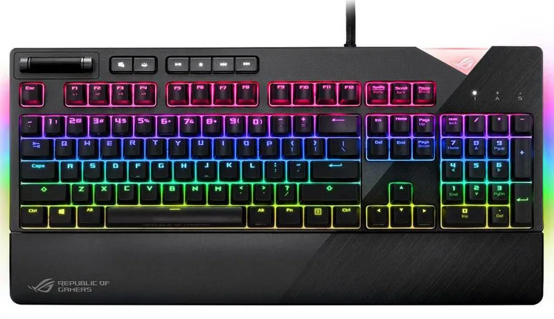 Клавиатура USB ASUS XA01 ROG STRIX Flare