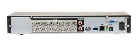 Гибридный видеорегистратор Dahua DHI-XVR5116H-4KL-X