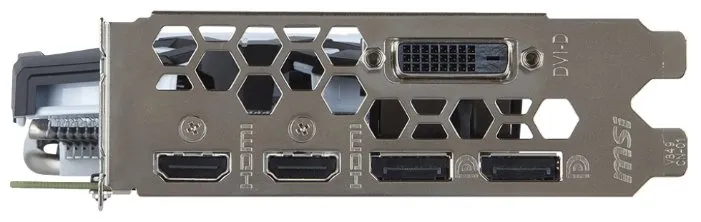 Видеокарта MSI GeForce GTX 1060 ARMOR 6G OCV1