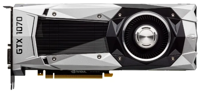 Видеокарта 8 GB EVGA GeForce GTX 1070