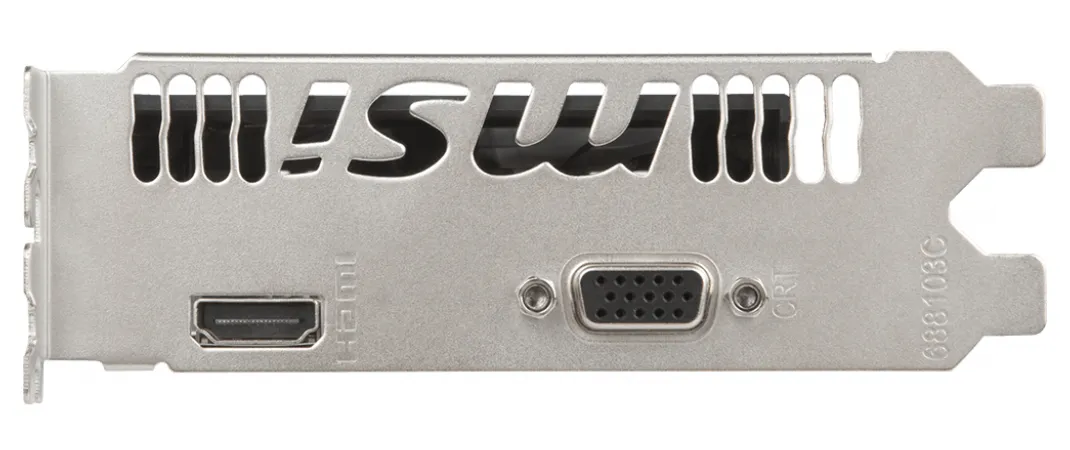 Видеокарта 2 GB MSI GeForce GT 1030 AERO ITX 2G OC