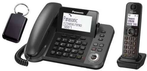 Радиотелефон Panasonic KX-TGF320RUM Black