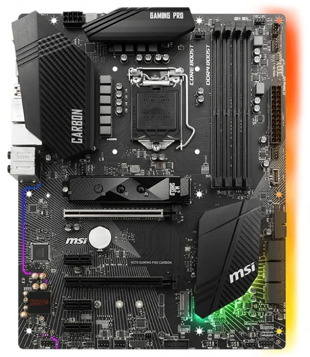 Материнская плата MSI H370 GAMING PRO CARBON