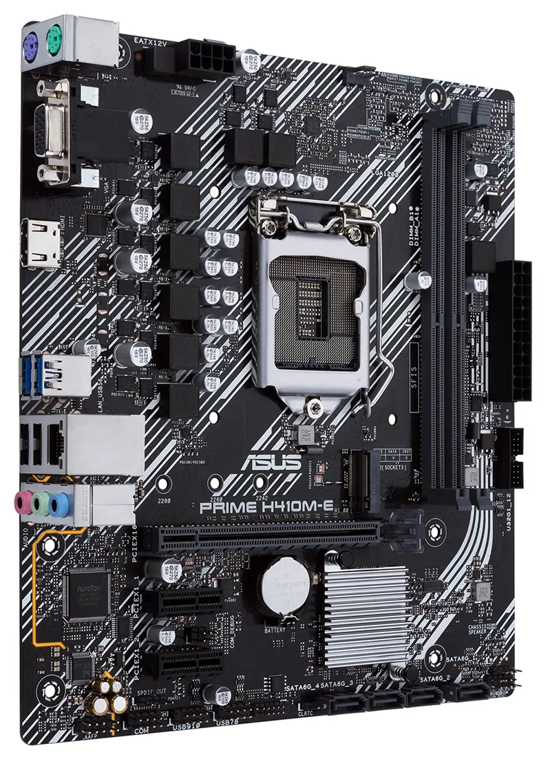 Материнская плата ASUS PRIME H410M-E