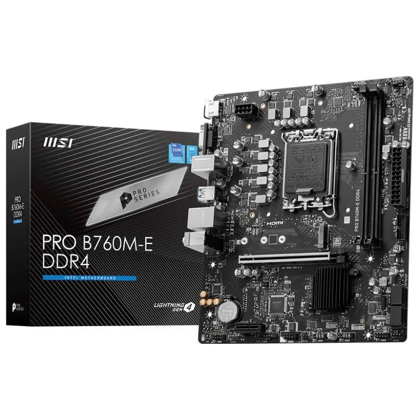 Материнская плата MSI PRO B760M-E D4