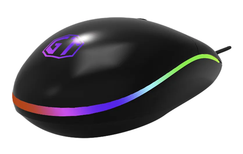 Компьютерная мышь проводная Delux GTM-630OUB