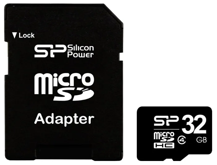 Карта памяти Silicon Power 32 Gb SP032GBSTH004V10SP