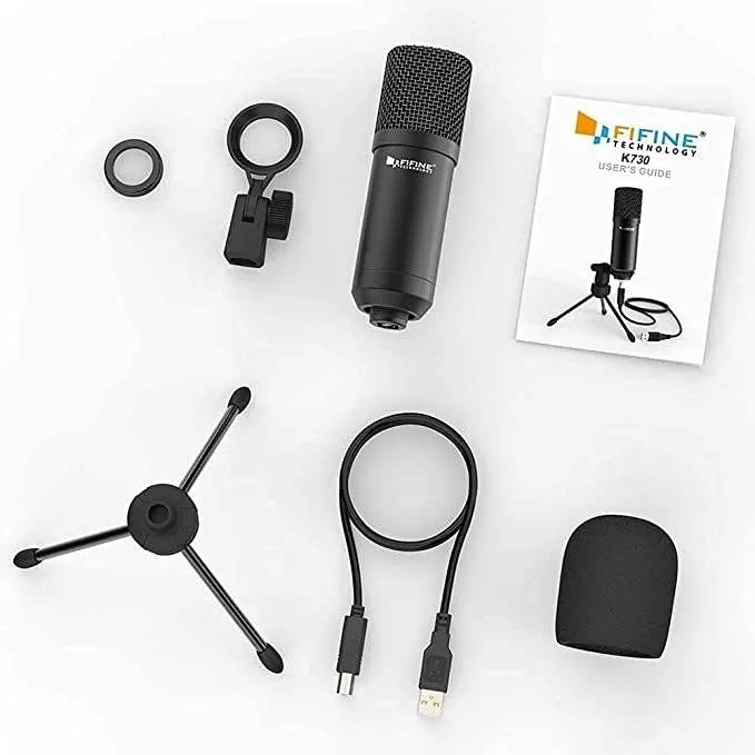 Микрофон Fifine K730 black