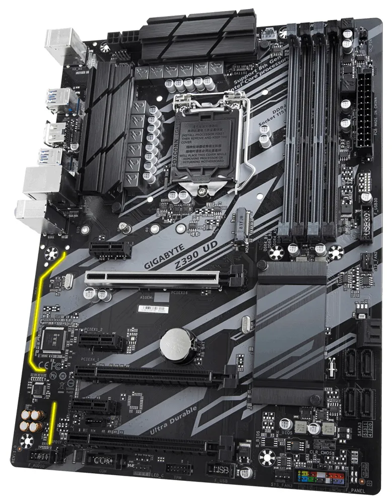 Материнская плата GIGABYTE GA-Z390 UD