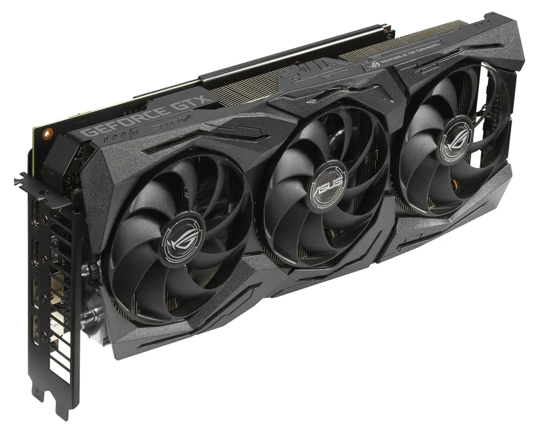 Видеокарта 6Gb Asus GTX1660Ti ROG-STRIX-GTX1660TI-A6G-GAMING