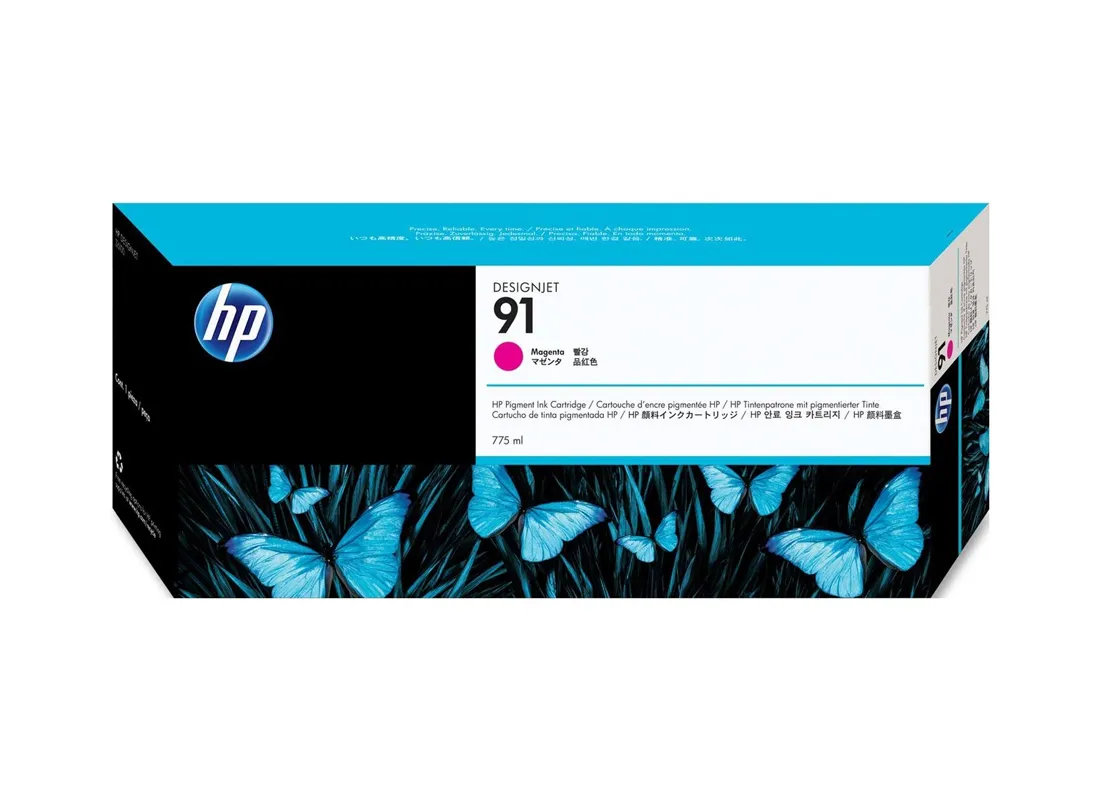 Картридж HP C9468A №91 пурпурный
