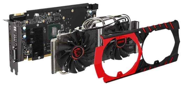 Видеокарта 4 GB MSI GeForce GTX 960 GAMING