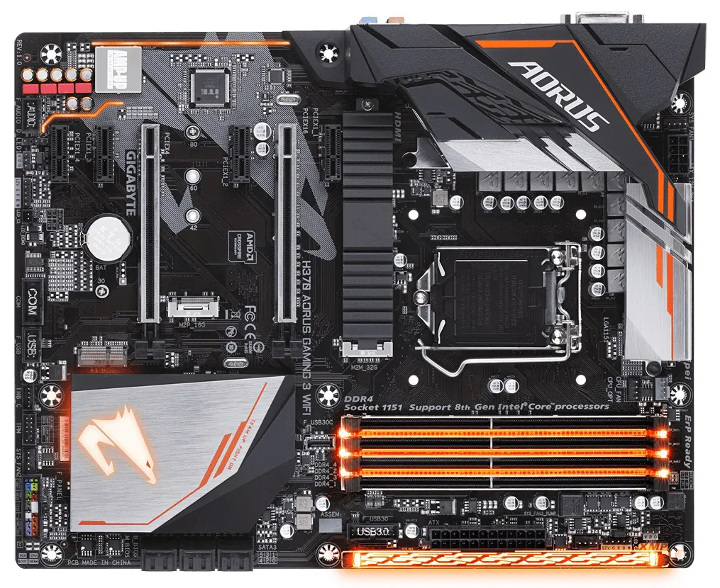 Материнская плата Gigabyte H370 AORUS Gaming 3 WIFI