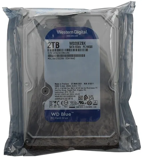 Жёсткий диск 2 Tb Western Digital Blue WD20EZBX