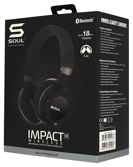 Bluetooth Гарнитура Soul Impact OE Wireless chrome