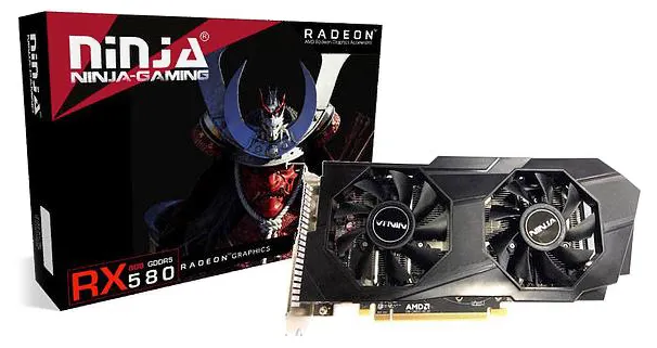 Видеокарта 8GB Sinotex Ninja RX 580 AHRX58085F