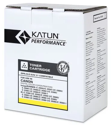 Тонер-туба Katun GPR-23/C-EXV21 Жёлтый