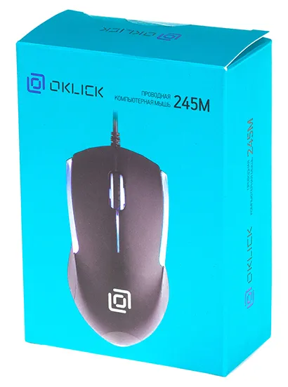 Компьютерная мышь Oklick 245М black