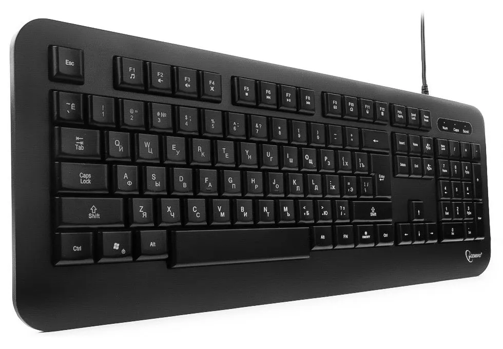 Клавиатура Gembird KB-230L black