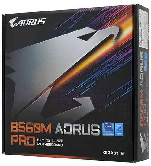 Материнская плата Gigabyte B560M AORUS PRO