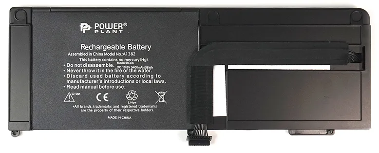 Аккумулятор PowerPlant для ноутбуков Apple MacBook Pro 15.4" (A1286, A1382) NB420100