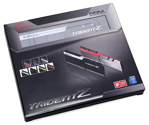 Оперативная память 16 GB kit G.SKILL TRIDENT Z F4-3200C16D-16GTZKW