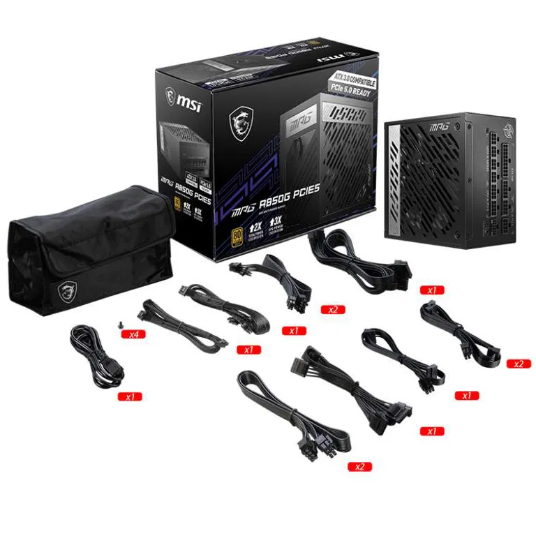 Блок питания 850W MSI MPG A850G PCIE5
