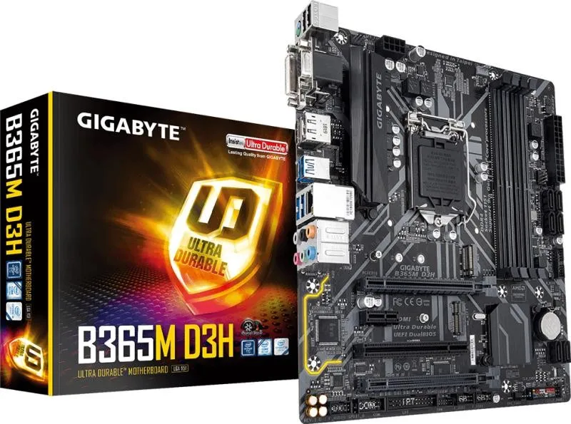Материнская плата GIGABYTE B365M D3H GA-B365M-D3H