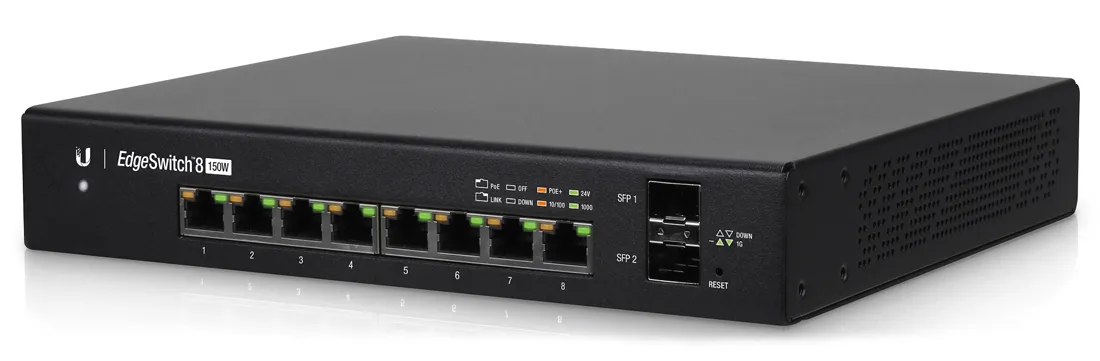 Коммутатор Ubiquiti EdgeSwitch ES-8-150W